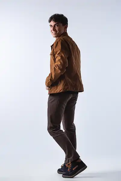 Book uomo varietà di scatti studio fotografico Milano