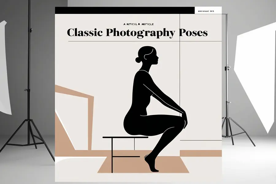 Pose fotografiche classiche per book fotografico a Milano