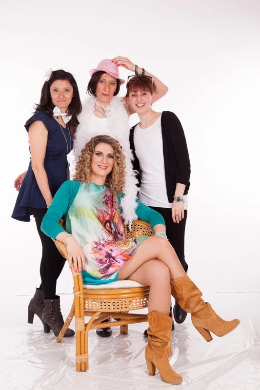 Foto addio al nubilato divertenti amiche sposa