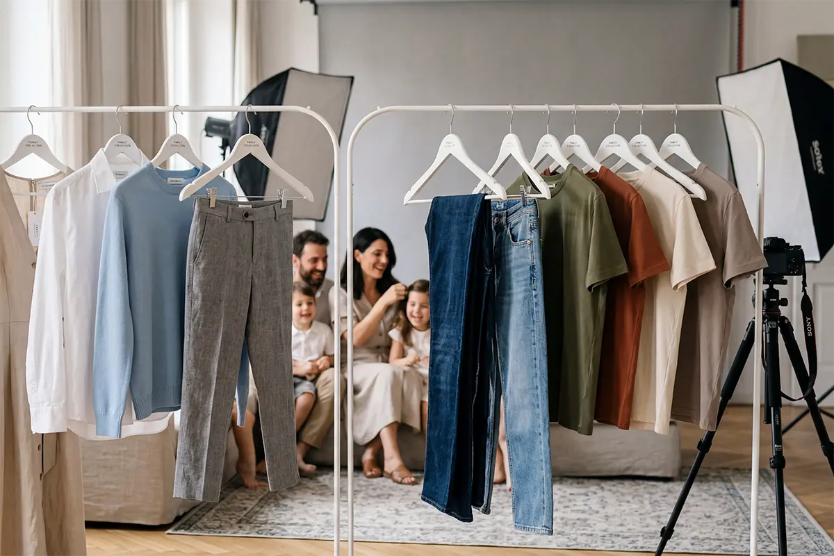 Come vestirsi per un servizio fotografico di famiglia a Milano