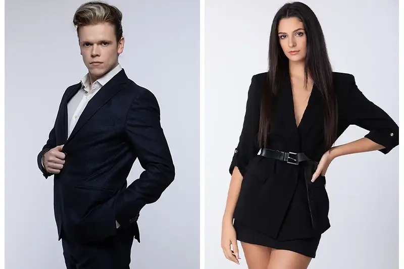 Scatti di book selezionati per casting e profilo professionale a Milano