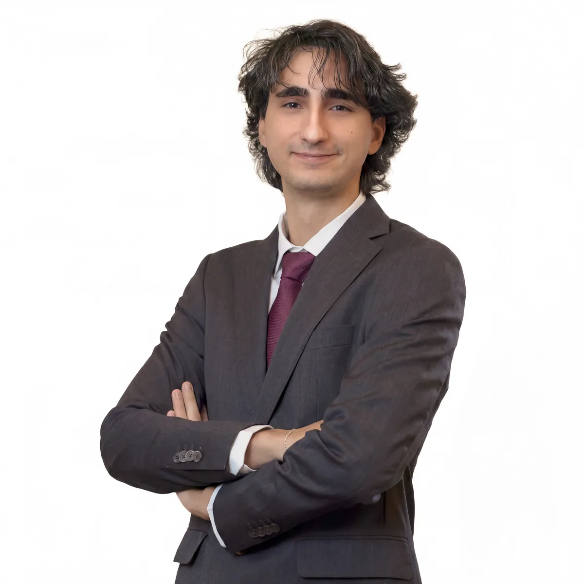 Ritratto professionale di un uomo in abito marrone, fotografo ritrattista a Milano